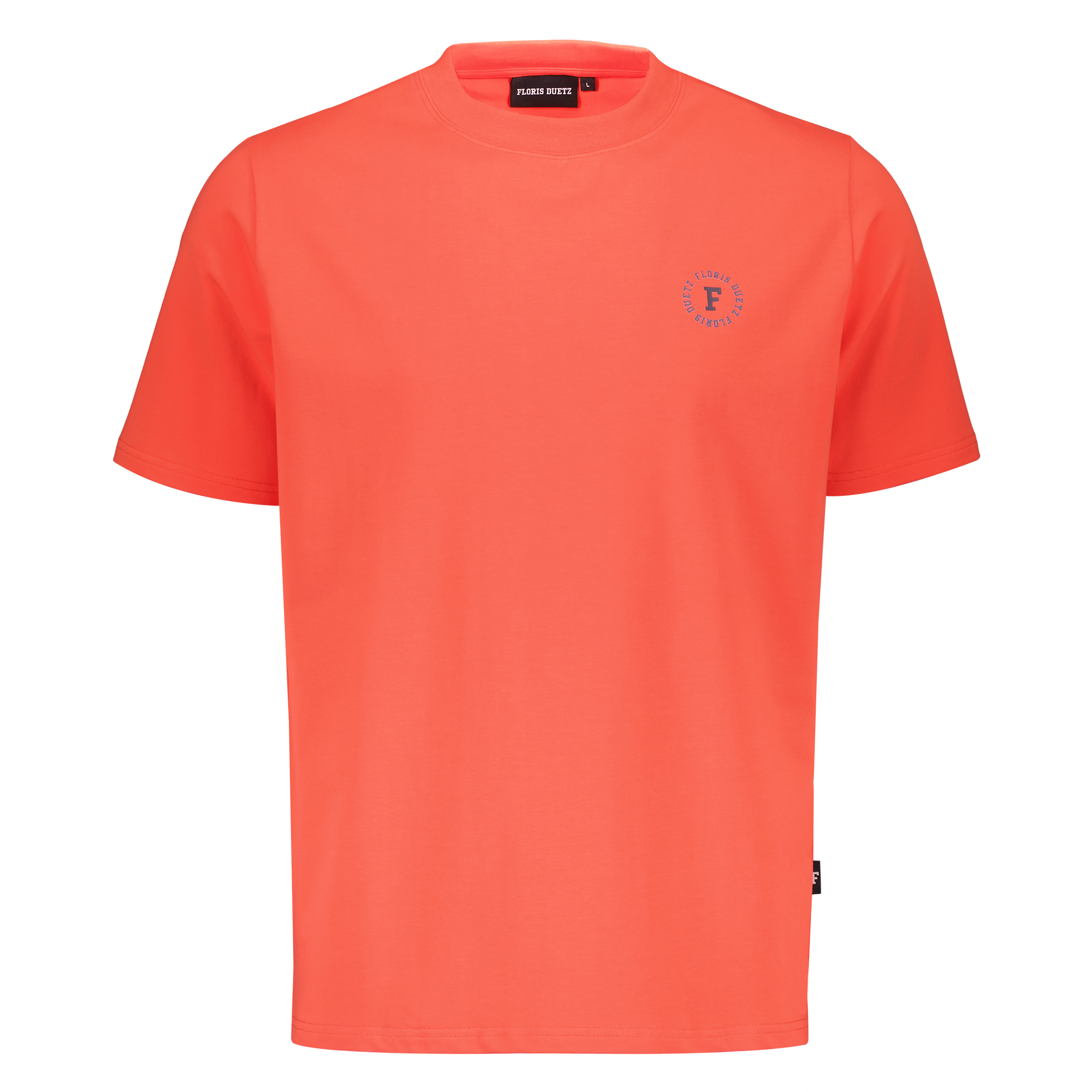 Floris Duetz - Soft Finish T-shirt Oranje - 3XL - Heren